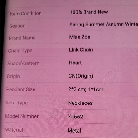 2PC/Set Mother Heart Daughter silver Necklaces Fam - Picture 6 of 7